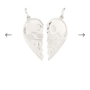 Catbird x Phoebe Kissing Skull Friend Charm Set